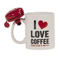 Кружка со звонком Love Coffee